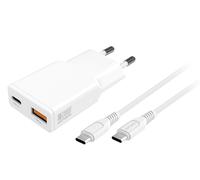 4smarts 541509 cargador de dispositivo móvil universal blanco corrien