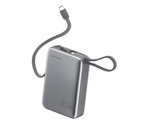 4smarts 541626 batería externa polímero de litio 20000 mah gris