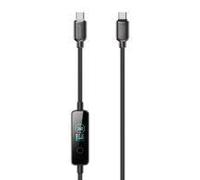 4smarts Cable USB-C ScreenCord 240 W 1,2 m, color negro