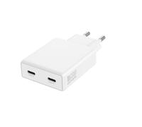 4smarts Cargador PDPlug Slim Dual 65W GaN 2C blanco