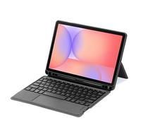 4smarts Funda con teclado Solid Pro QWERTZ para Samsung Galaxy Tab S10 Lite, grafito