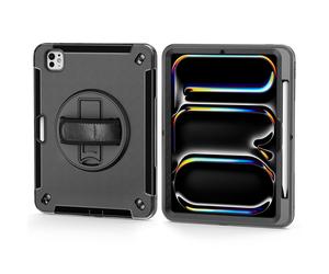 4smarts RuggedCaseGRIP f. Apple iPad Pro 11" (M5, M4), negro