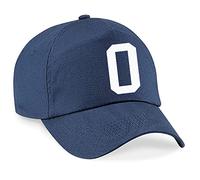 4sold Azul Marino Algodón A-Z Summer Sun Hat Para Niño y Niña Escuela Gorras Sombrero Deporte Béisbol Ajustable Protección UV del Sol