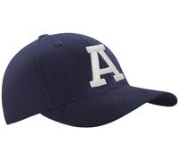 4sold Gorra deportiva 3D para niños y niñas, de algodón, ajustable, para béisbol, deporte, escuela, Kids Navy A, Talla única