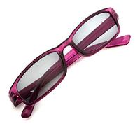 4sold Lectores de Sol Gafas de Lectura Hombres Mujeres Gafas de sol Slim Sun UV400 Reader Dioptria +0.50 +0.75 1.00 +1.5 +2.00 +2.5 +3.5 +4.00 (Purple, 1.00)