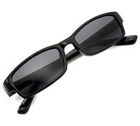 4sold Lectores de Sol Gafas de Lectura Hombres Mujeres Gafas de sol Slim Sun UV400 Reader Dioptria +0.50 +0.75 1.00 +1.5 +2.00 +2.5 +3.5 +4.00 (Black, 2.00)