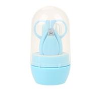 4st Comfortable Daily Baby - Cortacéspedes de uñas para bebé, tijeras, lima de uñas, kit de cuidado de manicura Tw zul)