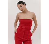 4TAILORS Top 'Spice it Up' rojo sangre XXXL rojo sangre