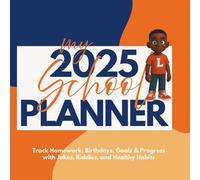 4th & 5th Grade Boys Planner 2025 (Aug-Dec): rack Homework, Birthdays, Goals & Progress with Jokes, Riddles, Practice Pages, and Healthy Habits (QT's Bees)