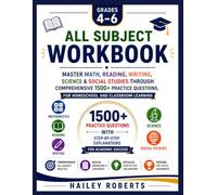 4th-6th Grade All Subject Workbook: Master Math, Reading, Writing, Science & Social Studies Through Comprehensive 1500+ Practice Questions, for ... Learning (BrightPath Academy Series)