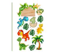 4th Birthday Dinosaur Notebook: Fun Dino Journal for Kids - 120 Pages Lined Notebook - Roarsome Birthday - Age 4