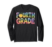 4th Fourth Grade First Day of School Teacher Manga Larga