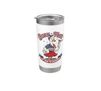 4th July Women Born Free But Now I'm Expensive Funny Goose Vaso térmico de acero inoxidable de doble pared
