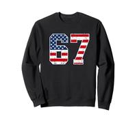 4th of July Funny 67 Six Seven Meme Patriotic Men Women Kids Sudadera