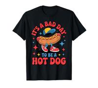 4th of July Funny It's a bad day to be a Hot Dog Wieners Camiseta