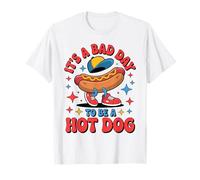 4th of July Funny It's a bad day to be a Hot Dog Wieners Camiseta