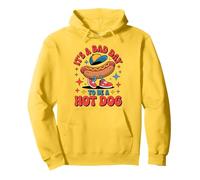 4th of July Funny It's a bad day to be a Hot Dog Wieners Sudadera con Capucha