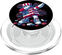 4th of July Master Builder USA Flag Patriotic Kids Boys Men PopSockets PopGrip para MagSafe