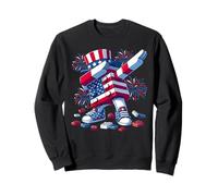4th of July Master Builder USA Flag Patriotic Kids Boys Men Sudadera
