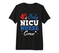 4th of July NICU Nurse Crew America Indepedence Day Camiseta Premium