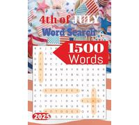 4th of July Word Search: Fun & Challenging July 4th Word Puzzles | Great for Kids, Adults, and Family Gatherings | 6 x 9 Inches, 144 Pages