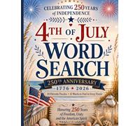 4TH of JULY WORD SEARCH: Large Word Search Puzzle Activity Book Celebrating Independence Day
