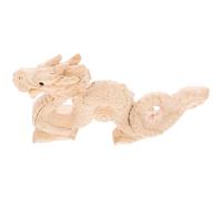 4Ud Escultura Dragón Madera Caqui Decoración Para Hogar Y Oficina
