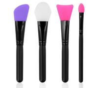 4uds Herramientas de Costura Silicona, 4 Diseños Posición de Acolchado y Herramientas de Prensa Herramienta de Costura Multifuncional Máscara Facial Brocha de Maquillaje