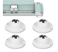4uds Mini Ruedas Giratorias para Maker/Explore Air, Autoadhesivas Rmini Ruedas Giratorias Adhesivas Rotación de 360° Ruedas de Bolas Universales para Silhouette Cameo 4/Retrato 3