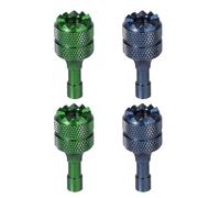 4uds Palancas de Control de Drones, Desmontables Joysticks para Drones Accesorios de Repuesto para Pulgar Compatibles con DJI Mini 3 Pro Drone DJI RC (Azul, Verde)