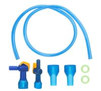 4uds Repuesto de Válvula de Mordida para Camelbak, Repuestos de Boquilla de Silicona con Conector de Manguera Recto y en Ángulo Juntas Tóricas Tubería de Agua para Hidratación Vejiga Ciclismo