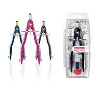 4un COMPASSO HERLITZ MY. PEN PRETO- CINZA