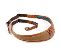 4V Design ala - Correa para cámara, Enganche Anillo metálico, Color marrón