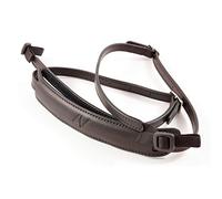 4V Design Lusso Slim - Correa para cámara en Cuero, Kit Enganche Universal, Color Negro