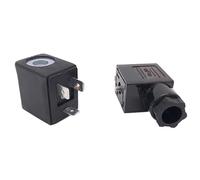 4V210-06/08 4V220-06/08 4V230C 2P025-06/08 2V025-06/08 3V1-06 plug type 24VDC 12V DC 220V AC 110V valve solenoid coil(DC24V 4.8W)