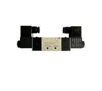 4V220-08 Air Pneumatic Solenoid Valve 5 way 2 Position 1/4" Aluminum Alloy Internal E DC12V,DC24V or AC110V AC220V(AC220V)