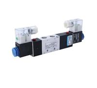 4V330C-10 4V330E-10 4V330P-10 - Válvulas solenoides de aire de 3 posiciones y 5 puertos, válvulas de control neumático (solo 4V330P-10, AC220V)