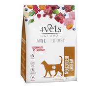 4Vets Natural Weight Reduction pienso seco para gatos con sobrepeso y obesidad 1 kg