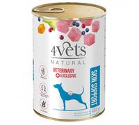 Piper 4Vets Skin Support Comida Húmeda Veterinaria para Perros con Problemas de Pelo y Piel - Lata de 400 gr
