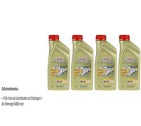 4X 1 Litro Original Castrol Aceite Motor EDGE 0W-30 Aceite De Motor