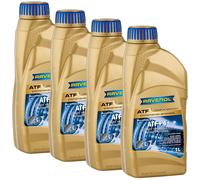 4x 1 Litro RAVENOL Aceite Atf + 4 Fluido para Chrysler MS-9602 Fiat 9.55550-AV4