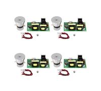 4X 100W 28Khz Limpiador Ultrasónico para Transductores de Limpieza Alto Rendimiento + Tablero de Conductor de Potencia 220Vac Ultrasónico Piezas de