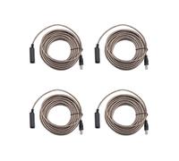 4X 10M USB 2.0 Extension Activa / Repetidor 480 Mbp Cable de Extension USB Activo
