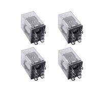 4X 12V Bobina 10A 240VAC 28VDC DPDT Rele Electromagnetico JQX-13F2Z