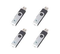 4X 1GB Negro USB 2.0 Palillo de Memoria de Flash Pluma Doble Dispositivo de Salto 2,17 PulgadaX 0,71 Pulgada X 0,24 Pulgada