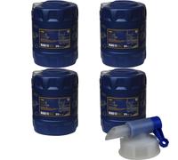 4x 20 Litro aceite motor MANNOL TS-6 Uhpd Eco 10W-40 Api CI-4 / Sl Lkw Nkw +