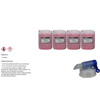 4x 20 Litro PEMCO Anticongelante Fresco Tipo G12 + 40) Rojo + Grifo de Vaciado
