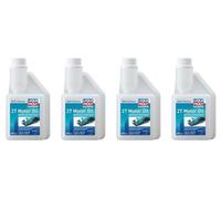 4x 250 mL Aceite Motor Marino LIQUI MOLY 2T NMMA TC-W3, JASO FB - 25086