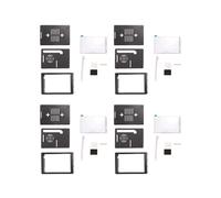 4X 3,5 Pulgadas Tft Lcd Pantalla de Contacto 320X480 ResolucióN Abs Estuche + LáPiz TáCtil para Raspberry Pi 4 B