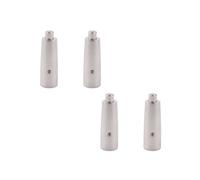 4X 3 Pines XLr Macho A Rca Hembra Enchufe Jack de Audio Conector Conversor Adaptador de Barril de MicróFono